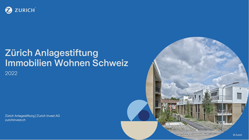 Titelfolie Immobilienbericht ZAST Immobilien Wohnen Schweiz