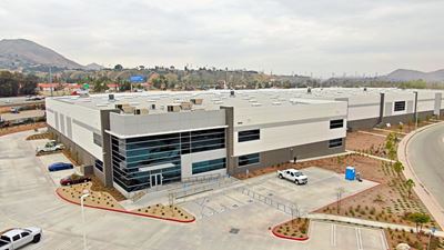 Handelszentrum in Los Angeles, CA, USA