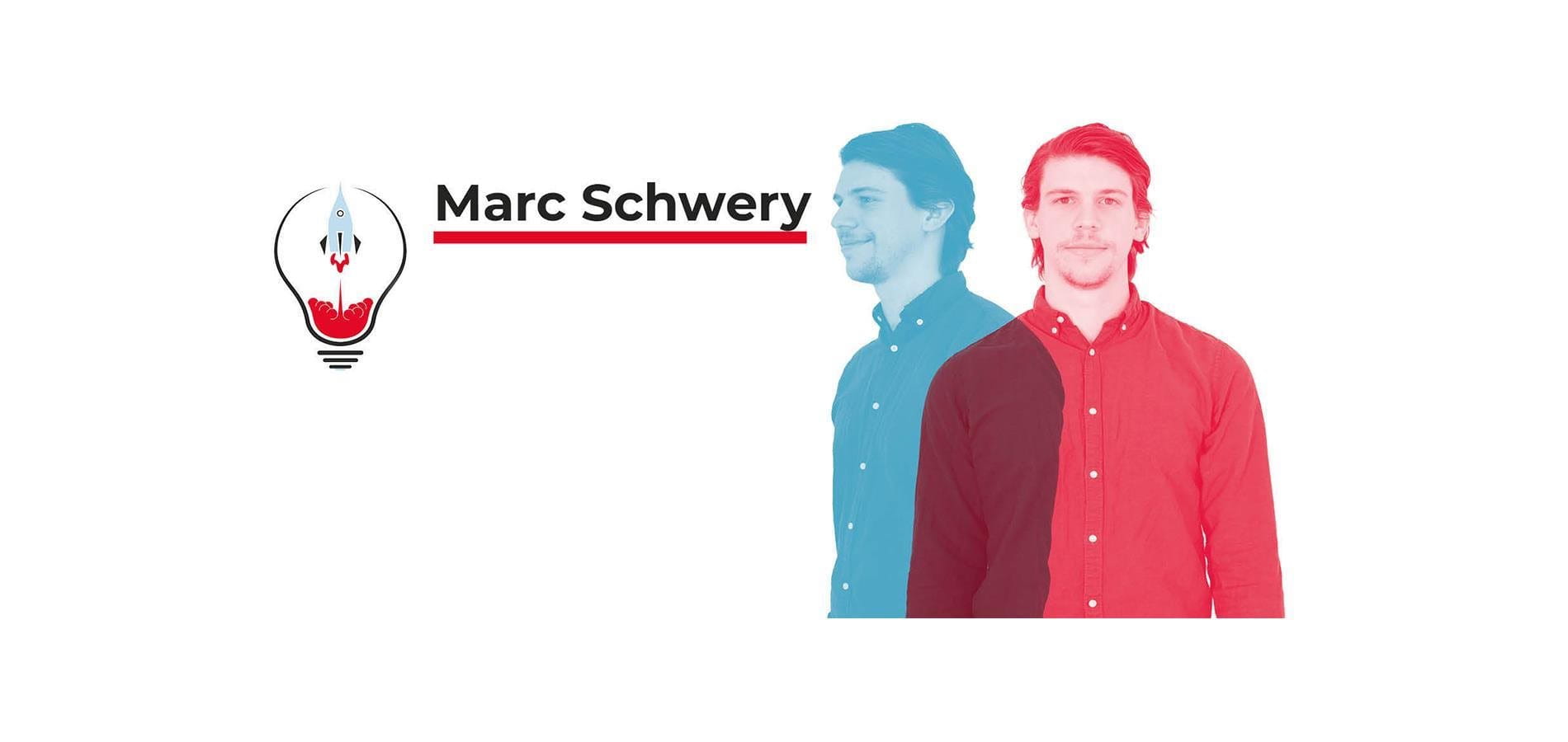 Porträtbild von Marc Schwery vom Start-up Maison.