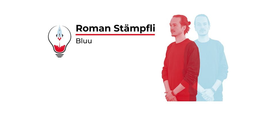 Porträtbild von Roman Stämpfli von Bluu