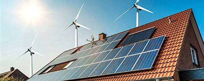 Énergie solaire et éolienne