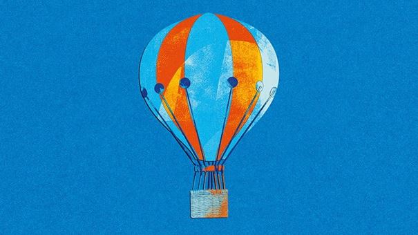 Illustration de montgolfière