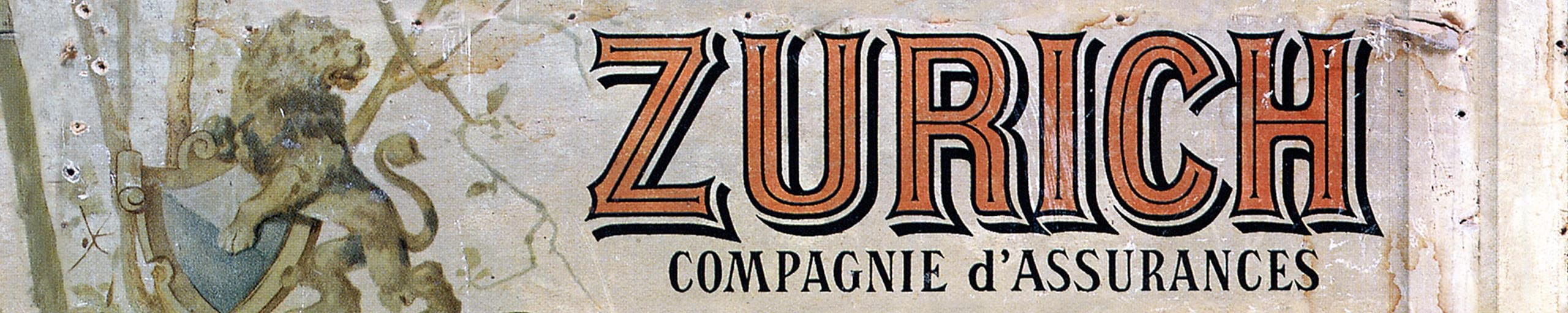 Werbung Zurich Schweiz